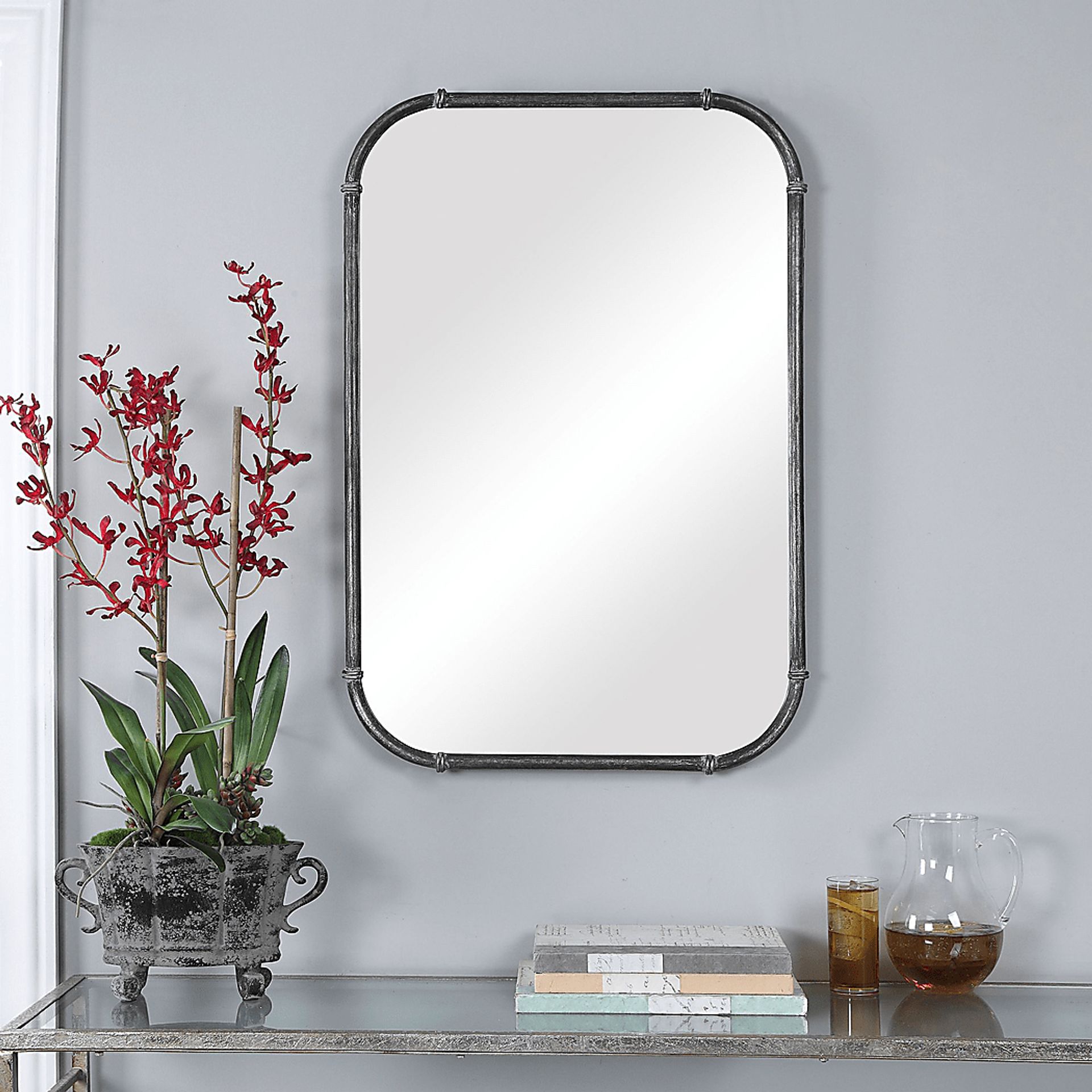 Zarzana Gray Mirror - Image 4