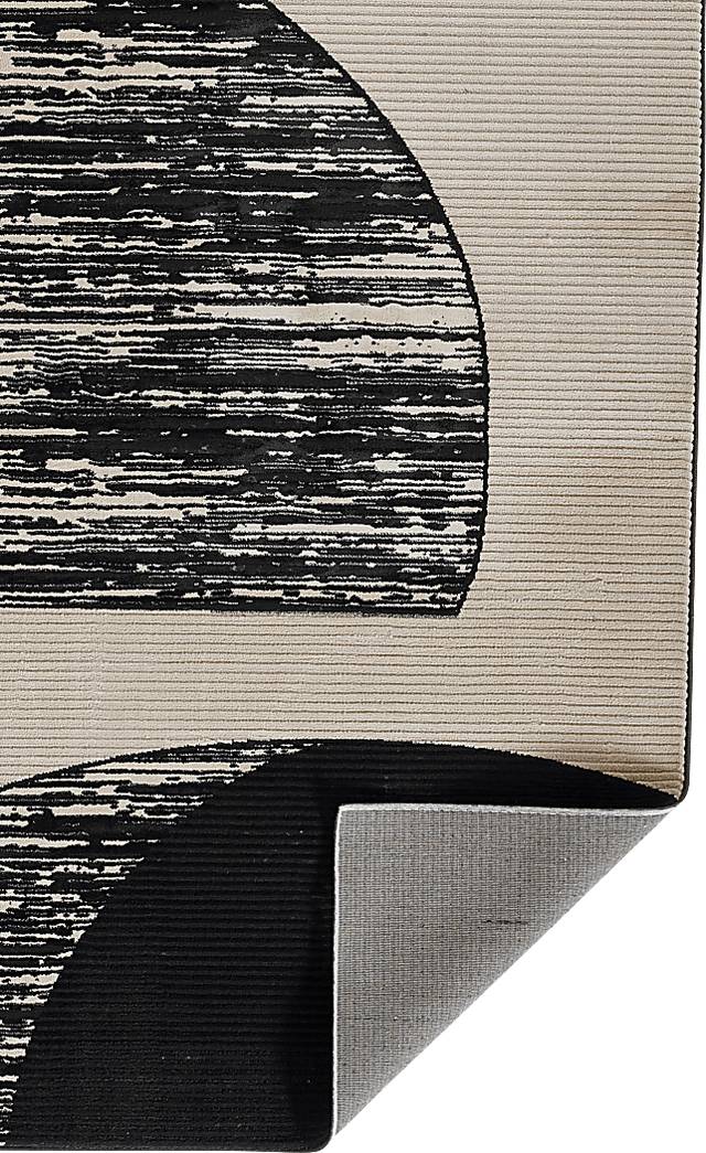 Zaver Off-White 5'3 x 7'6 Rug - Thumbnail - Image 4