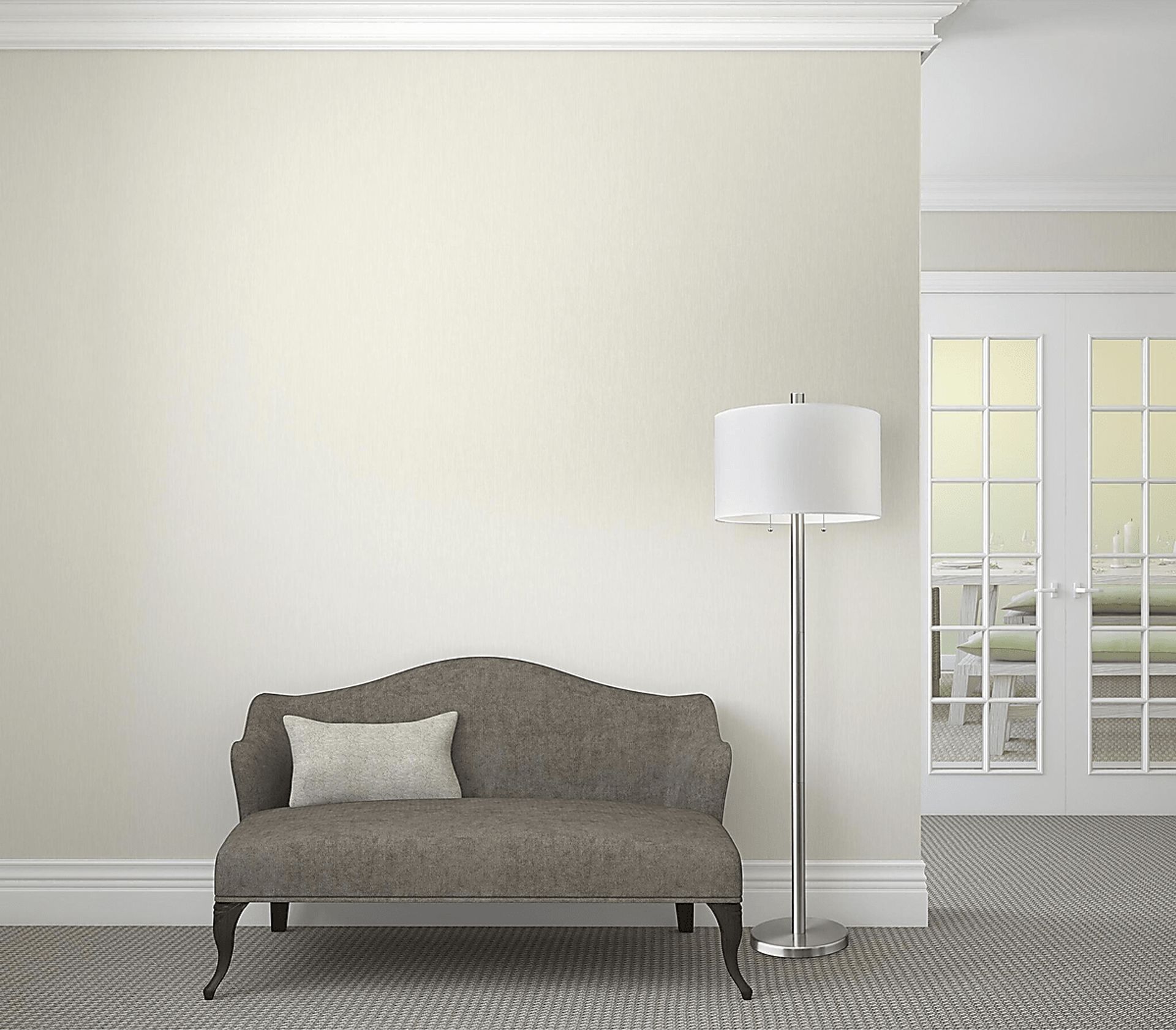 Zavian Silver Floor Lamp - Image 2