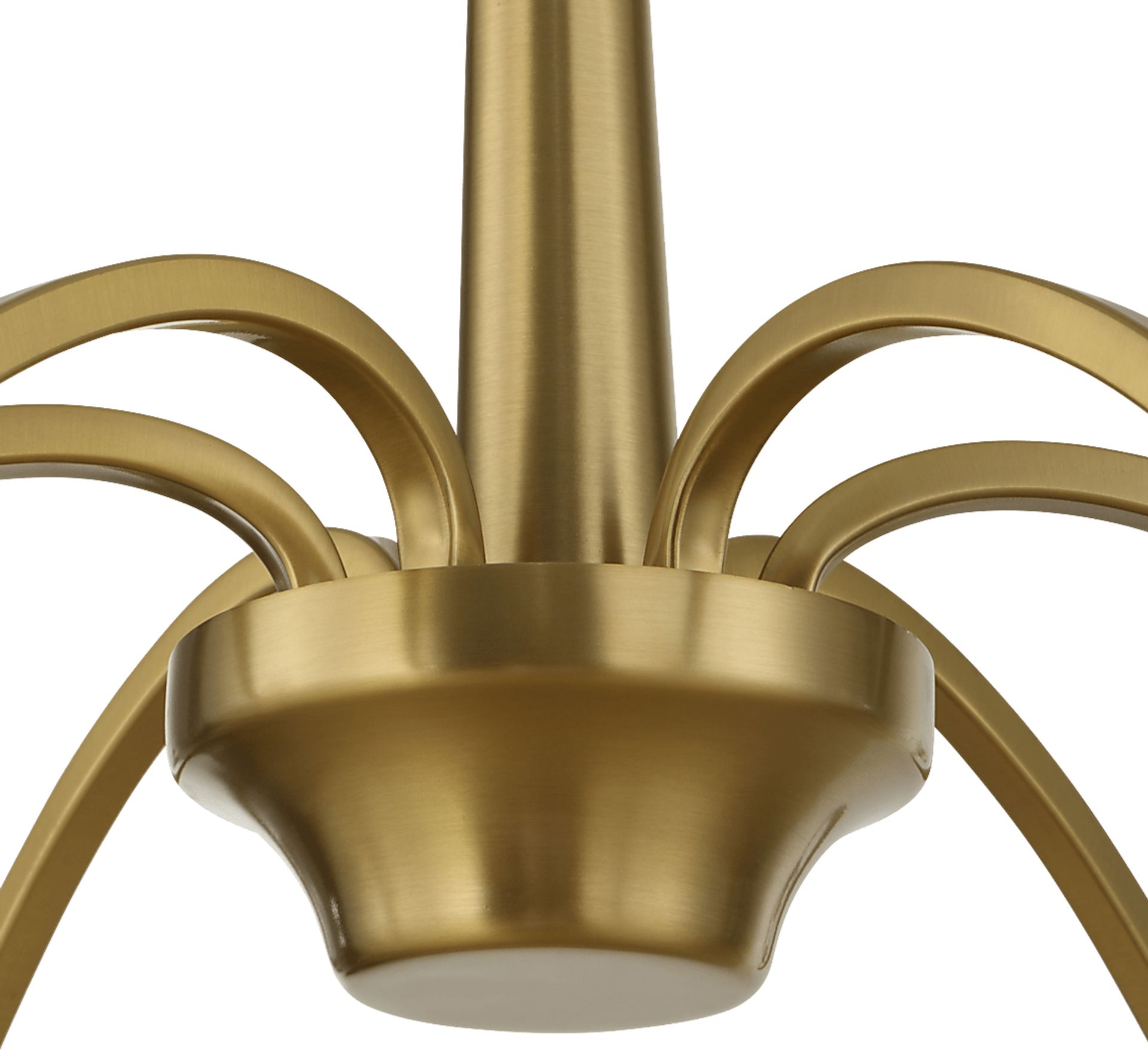 Zavir Brass Chandelier - Image 4