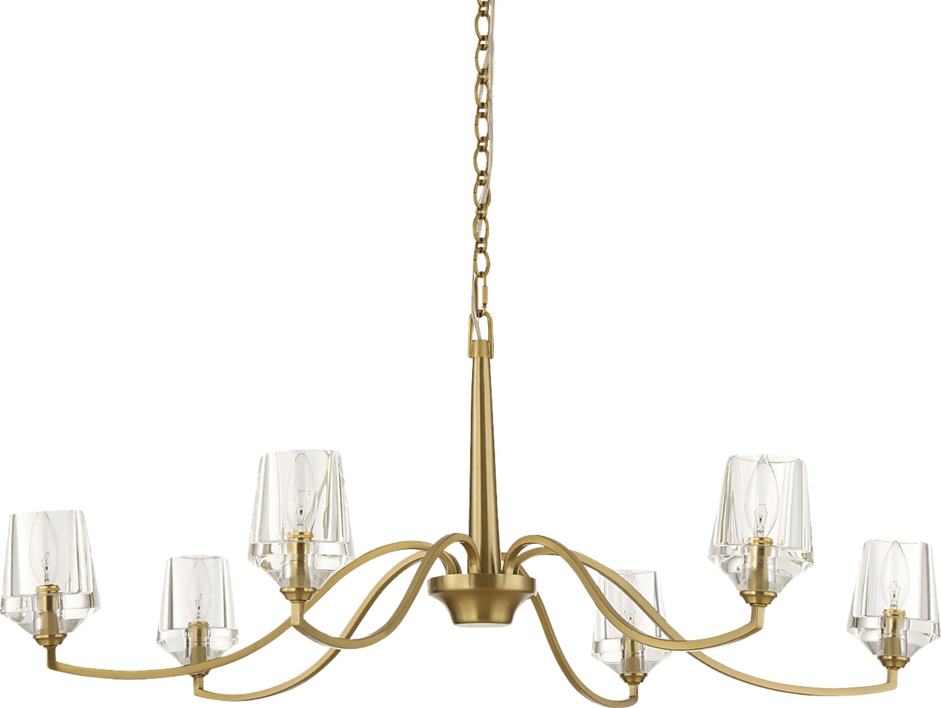 Zavir Brass Chandelier - Image 9