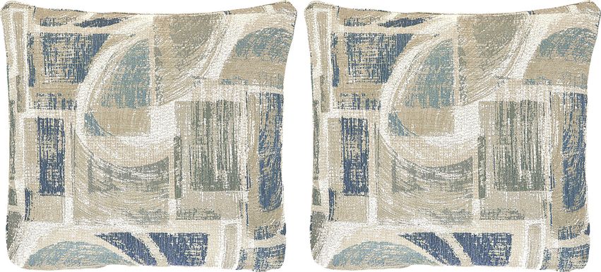 Zaybin Ocean Accent Pillow, Pair of 2