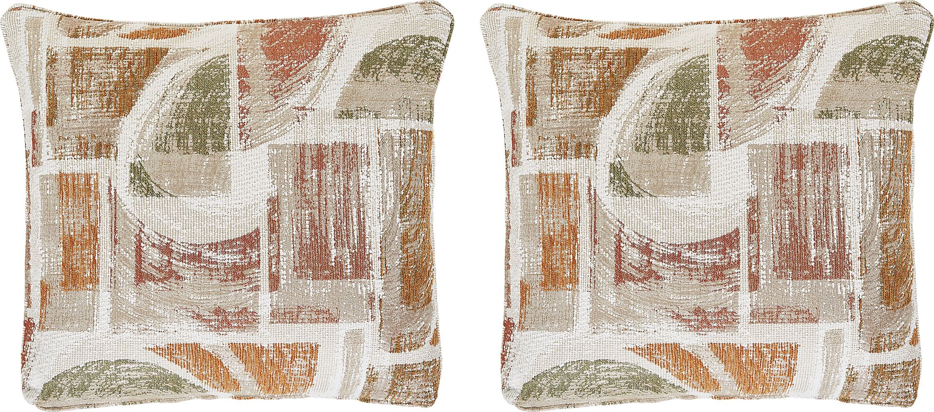 Zaybin Russet Accent Pillow, Pair of 2 - Image 1