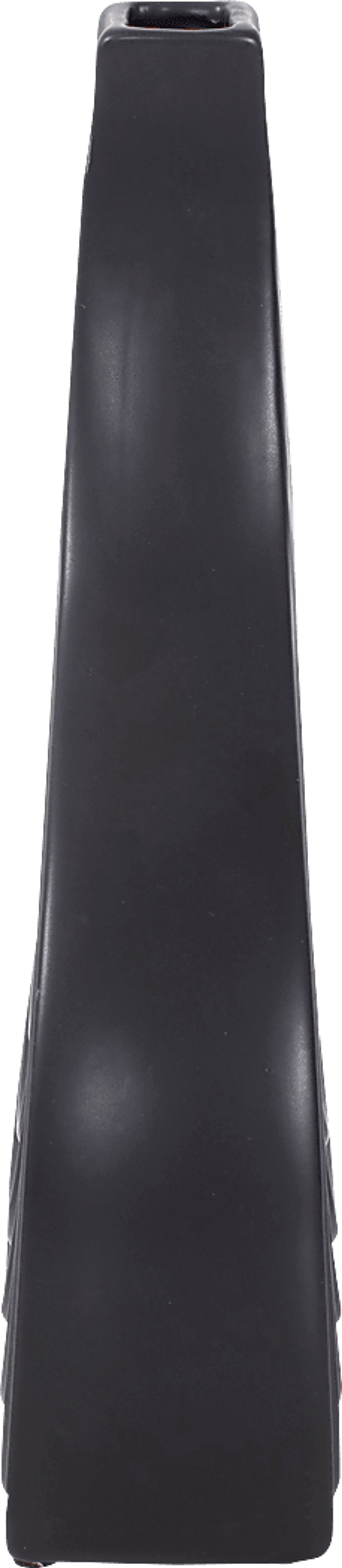 Zayd Black Low Vase - Image 4