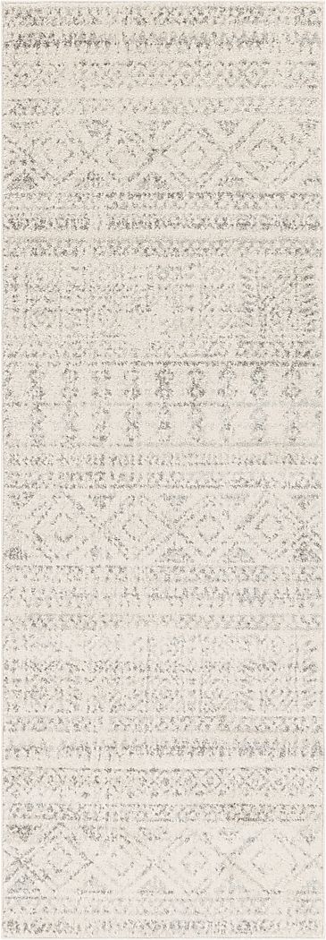 Zayia Gray 2'7 x 7'6 Runner Rug