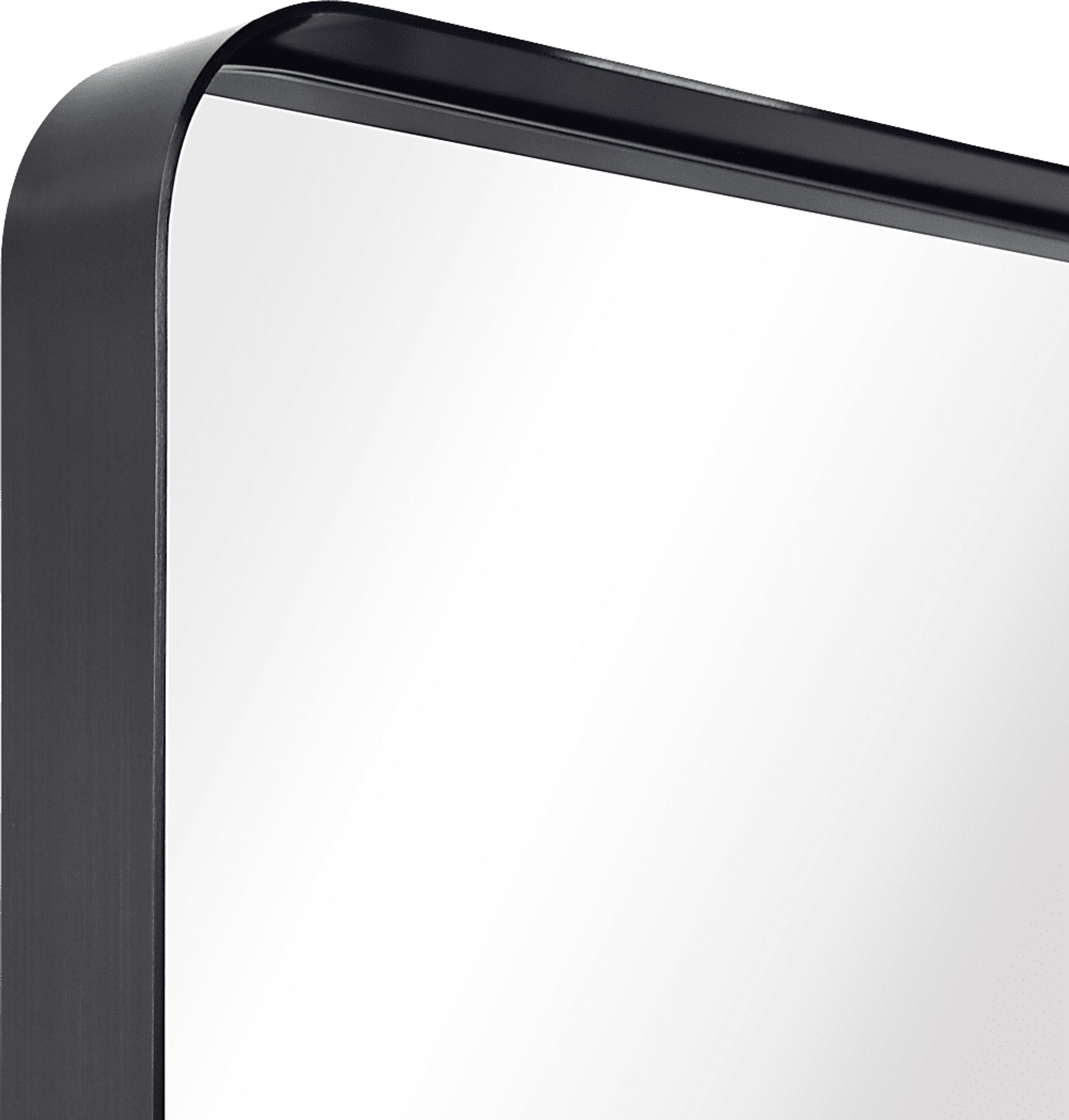 Zaylee Black Rectangular Mirror - Image 5