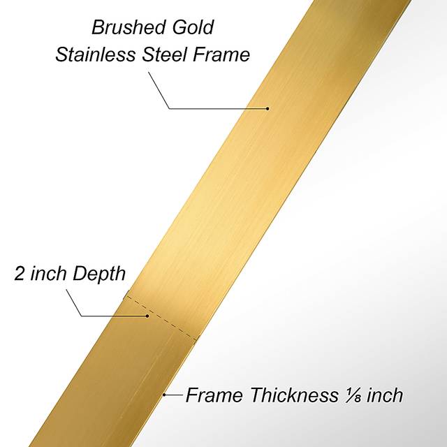 Zaylee Gold Mirror - Thumbnail - Image 6