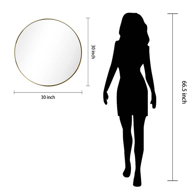 Zaylee Gold Mirror - Thumbnail - Image 8