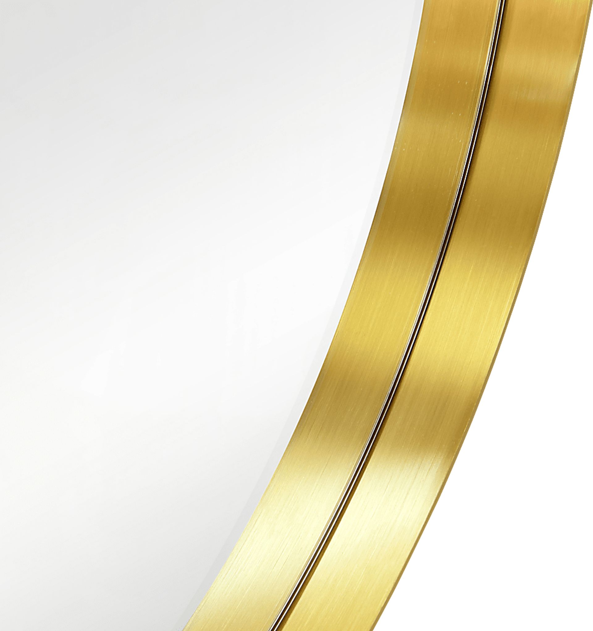 Zaylee Gold Round Mirror - Image 3