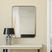Zaylee Gold Rectangular Mirror