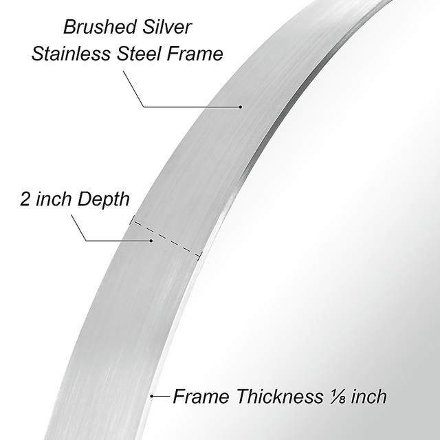 Zaylee Silver Mirror - Thumbnail - Image 4