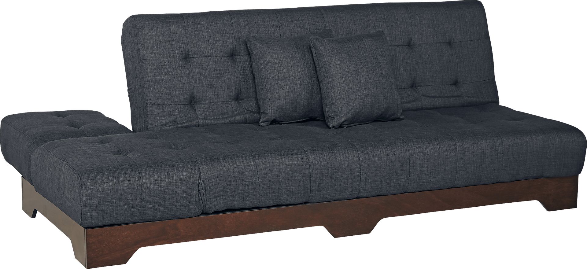 Kids Zayn Blue Gray Futon - Image 2