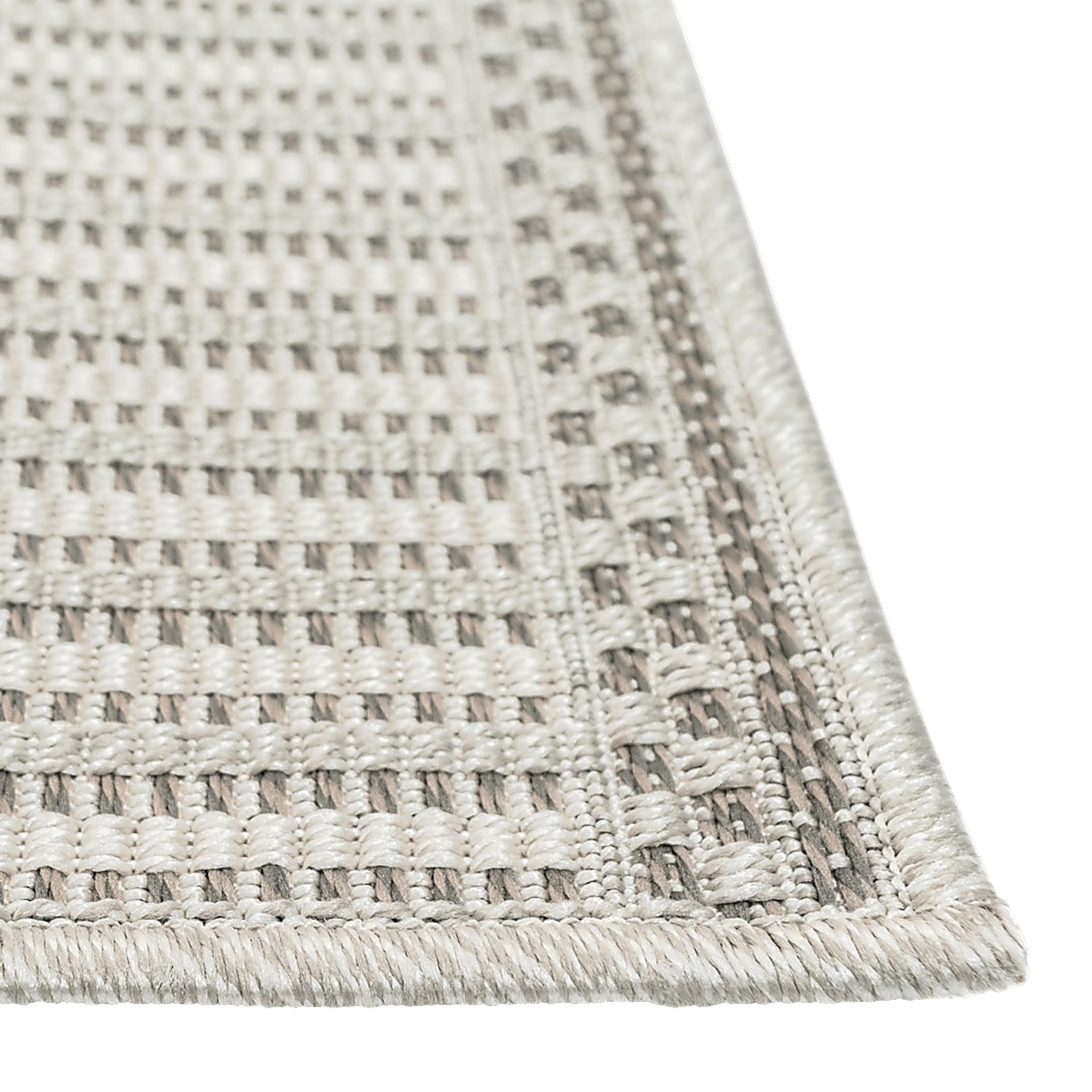 Zeana Gray 4'10 x 7'6 Indoor/Outdoor Rug - Image 2