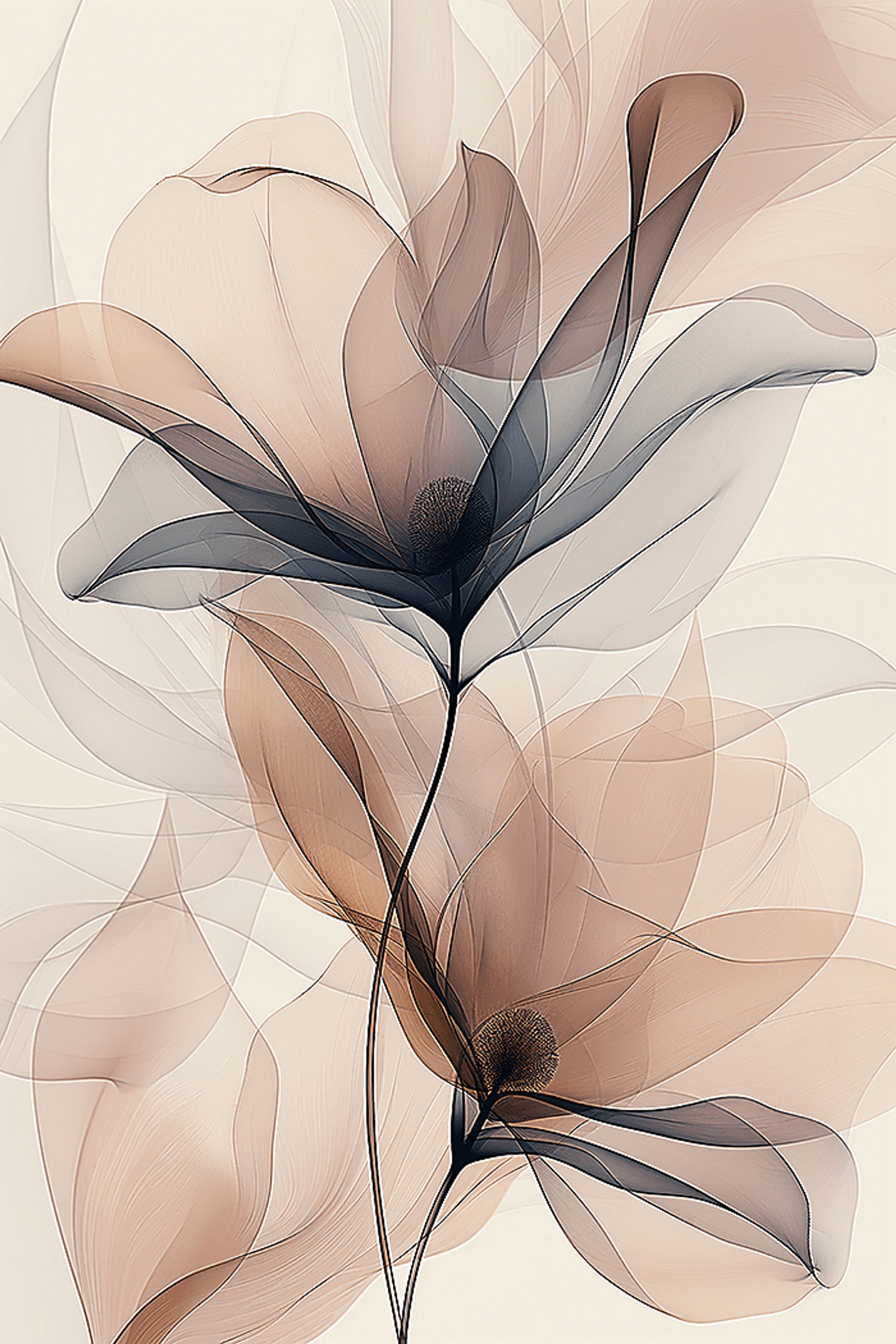 Zecca Beige Artwork - Image 1