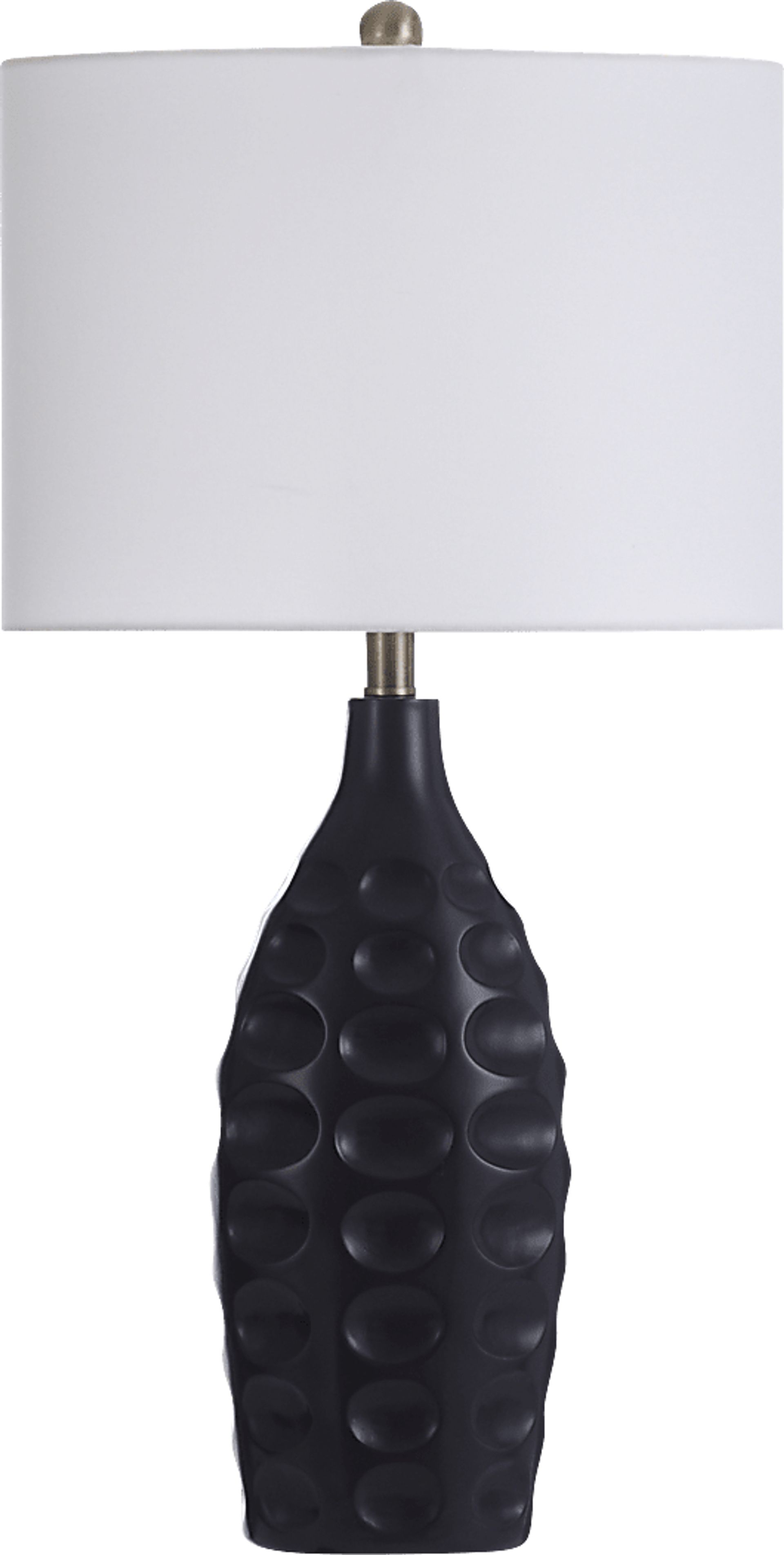 Zeek Place Black Lamp - Image 1