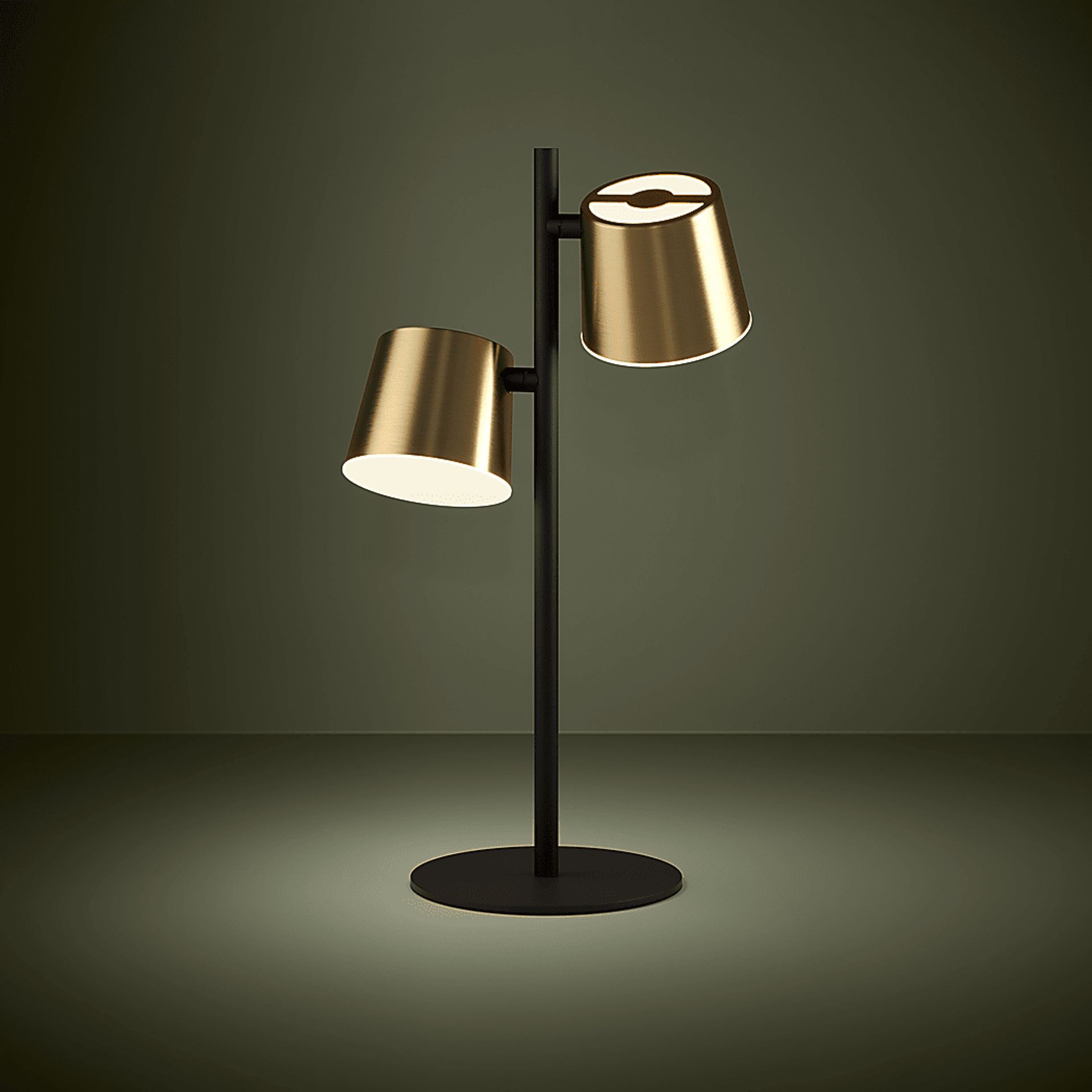Zeitz Sea Brass Lamp - Image 2