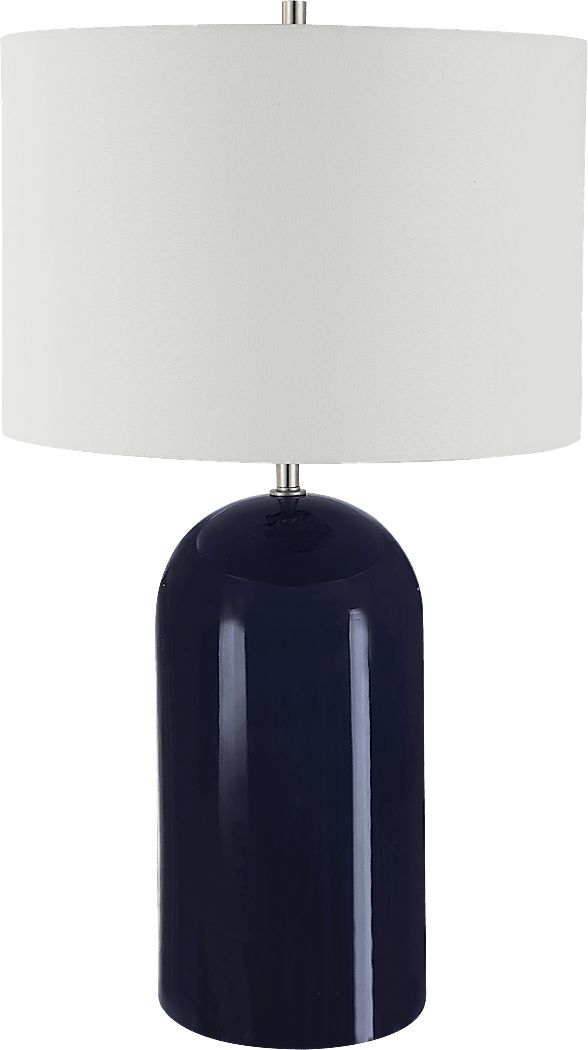 Zelar Shade Blue Lamp