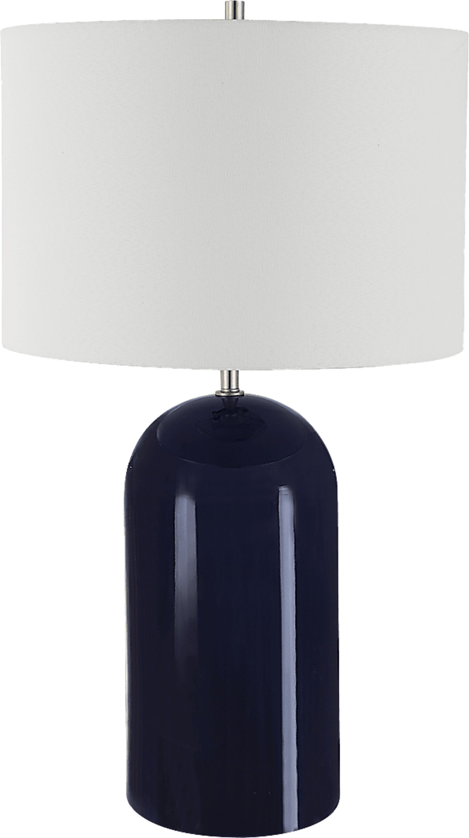 Zelar Shade Blue Lamp - Image 1