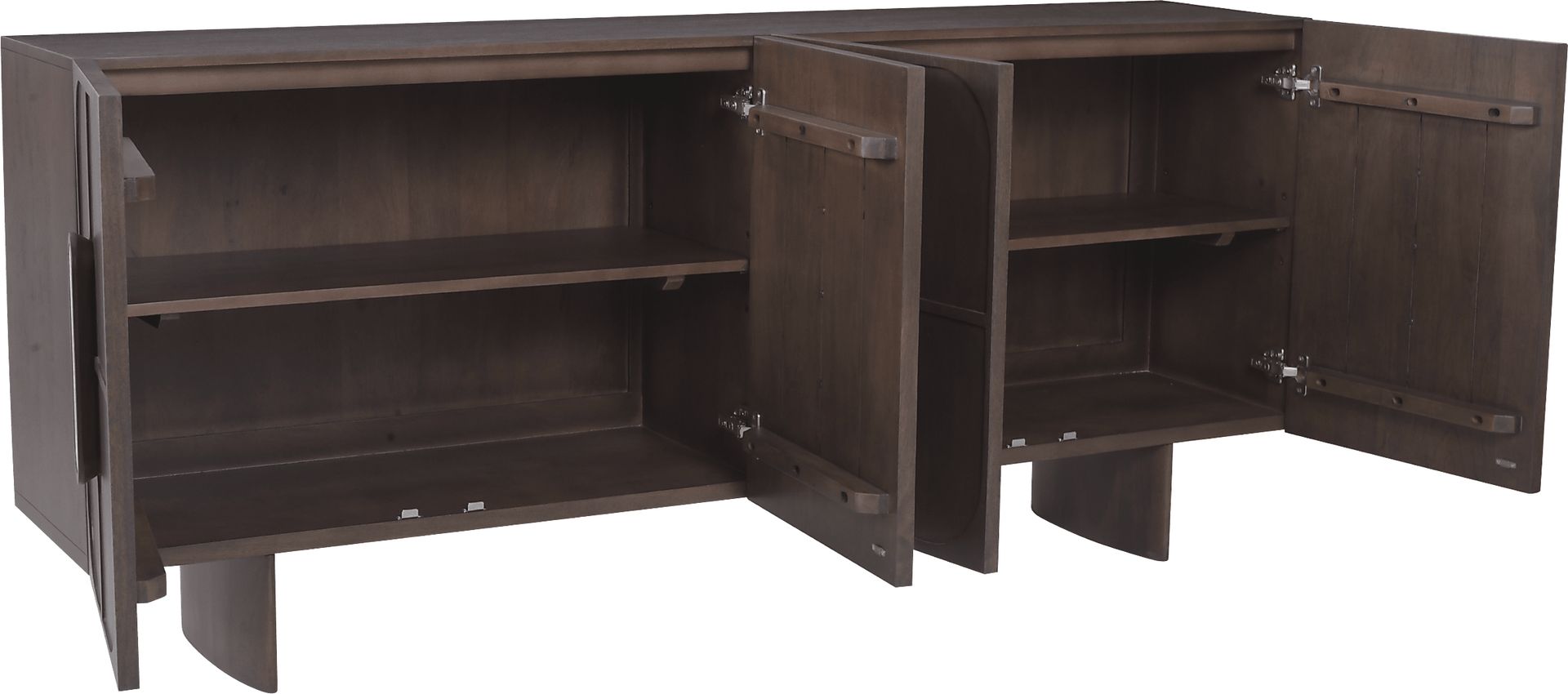 Zelda Dark Brown Credenza - Image 2