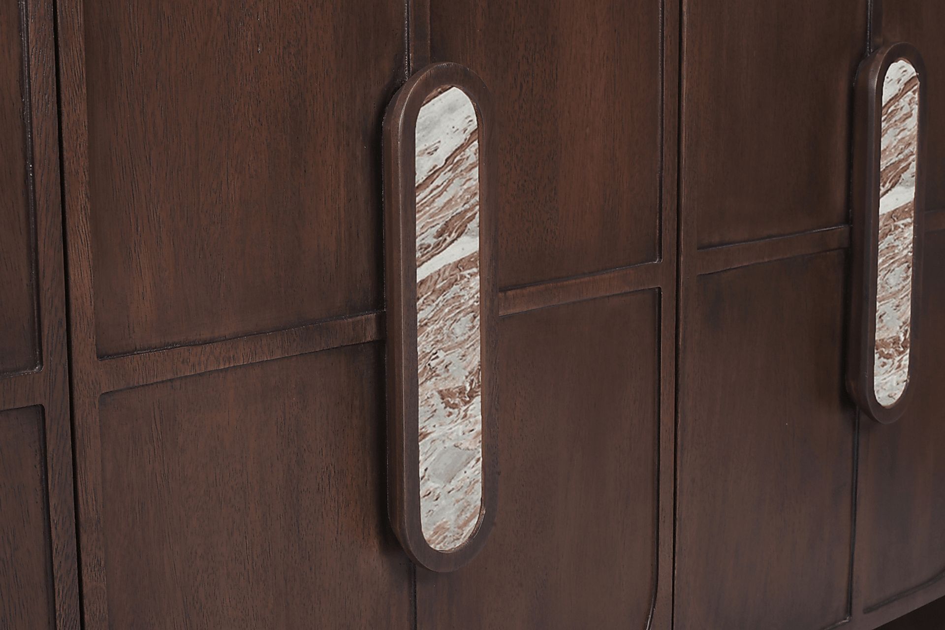 Zelda Dark Brown Credenza - Image 6