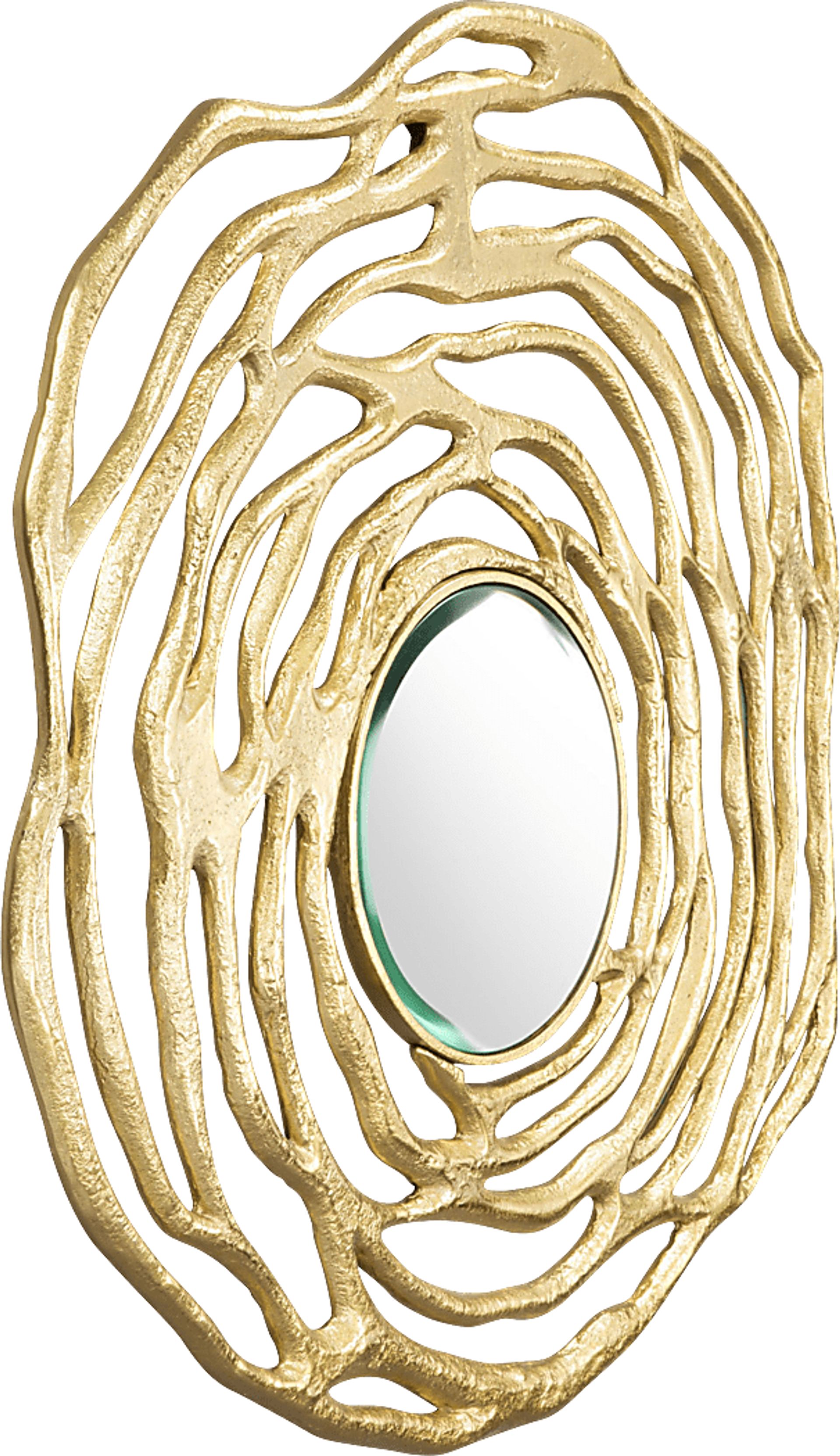 Zelie Gold Mirror - Image 1