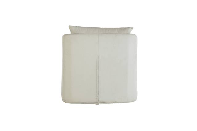 Zelkova Beige Swivel Accent Chair and Ottoman - Thumbnail - Image 4
