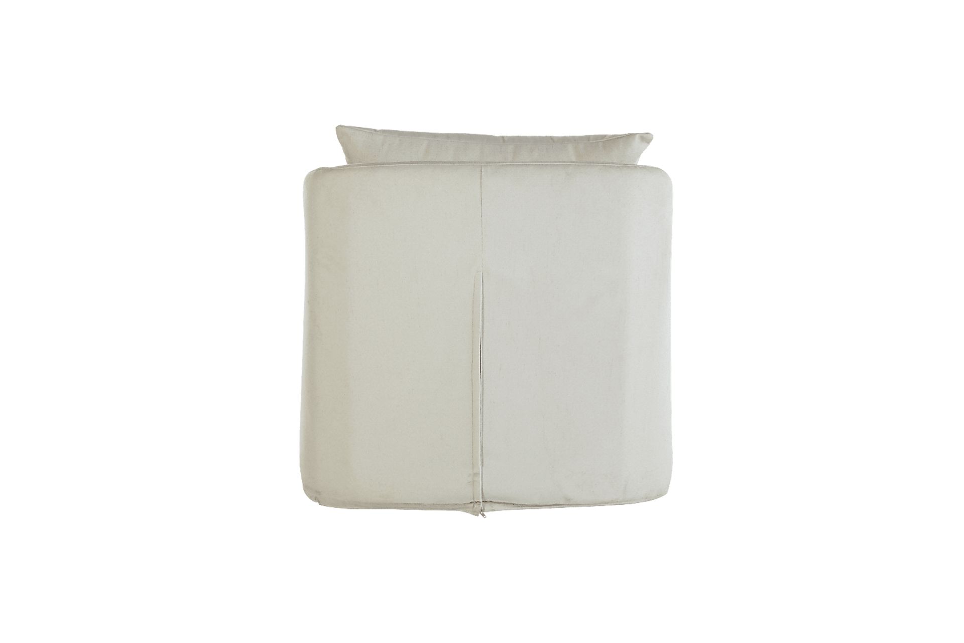 Zelkova Beige Swivel Accent Chair and Ottoman - Image 4
