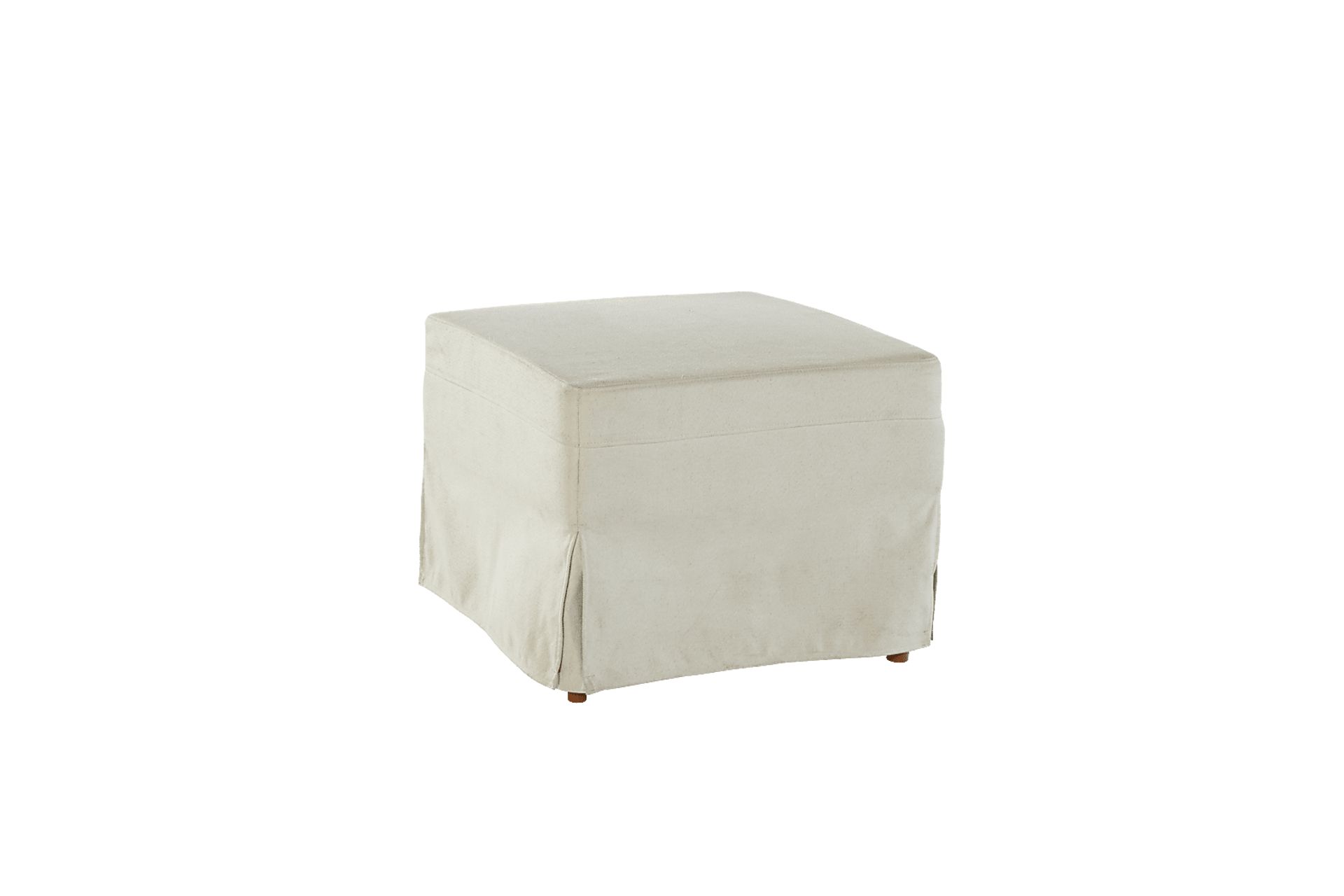Zelkova Beige Swivel Accent Chair and Ottoman - Image 6