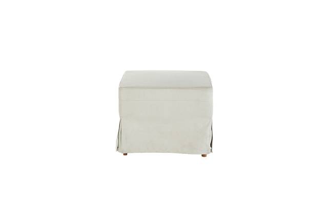 Zelkova Beige Swivel Accent Chair and Ottoman - Thumbnail - Image 7
