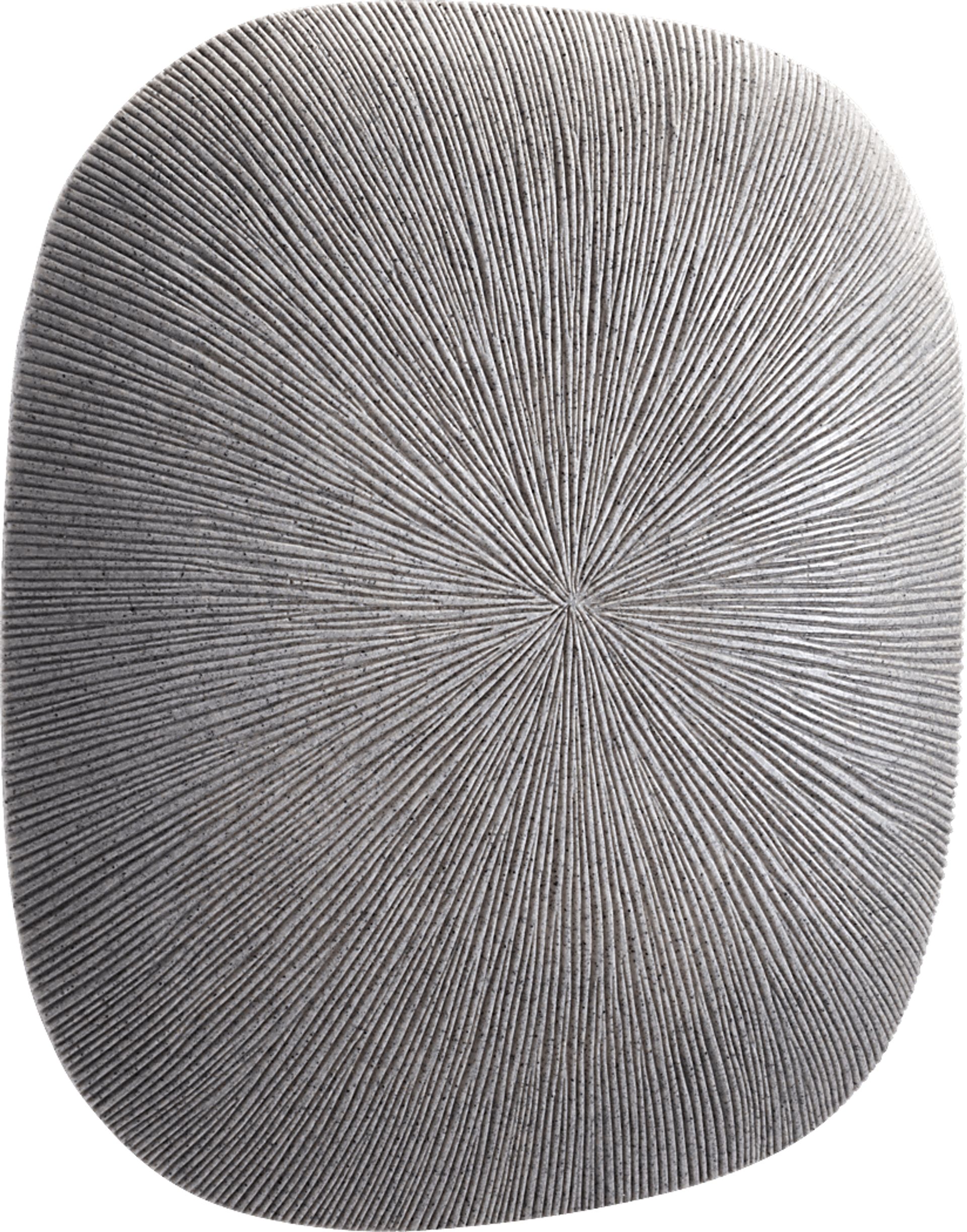Zelkova Gray Medium Outdoor Square Granite Plaque - Image 1