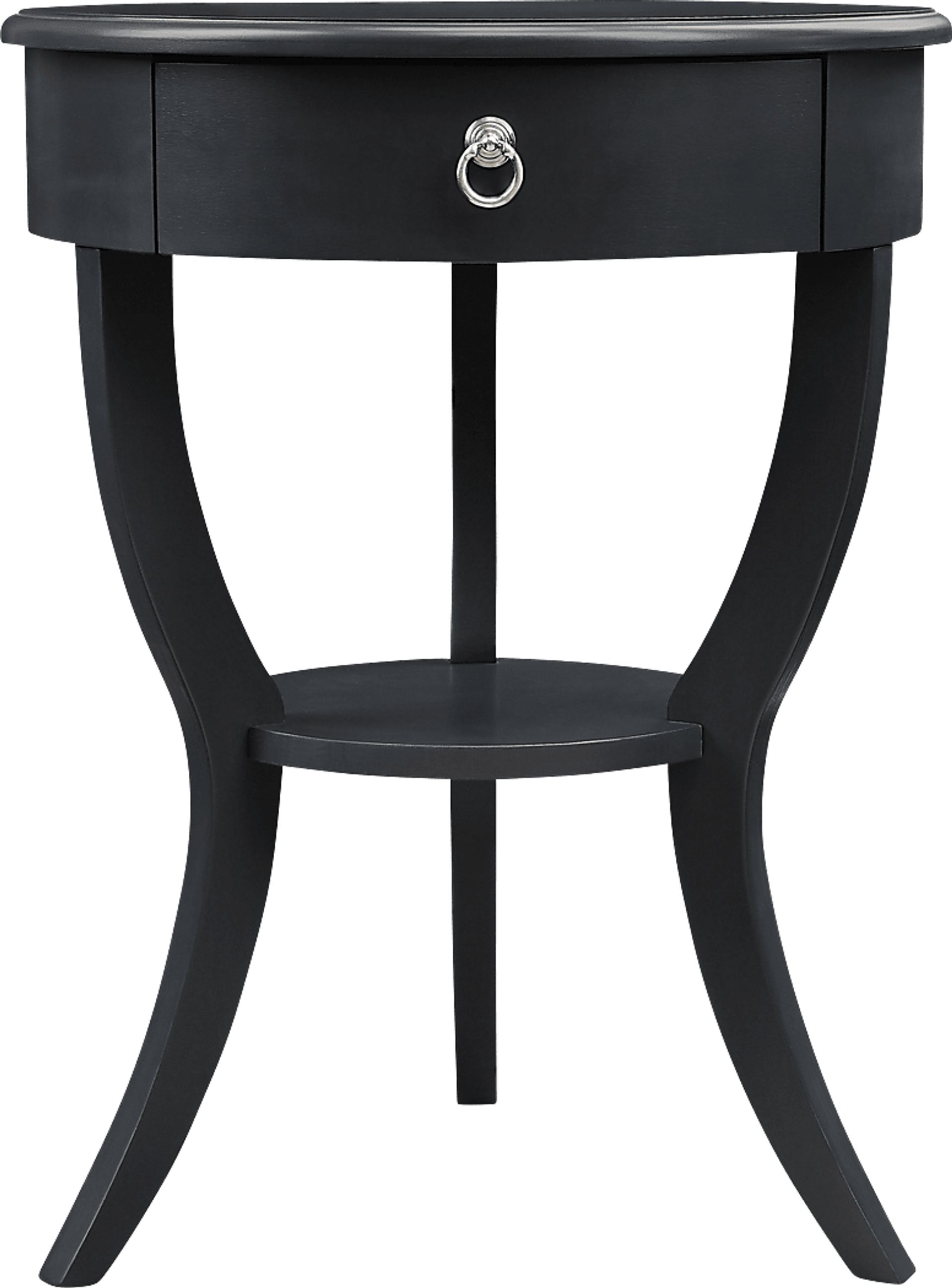 Zellman Black Accent Table - Image 1