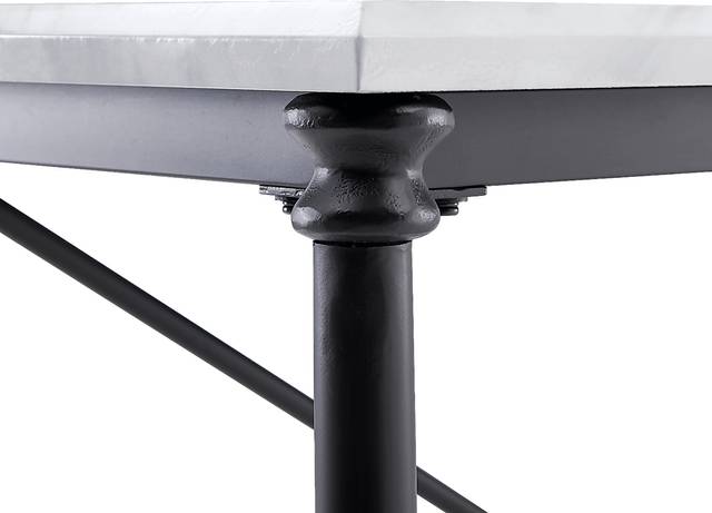 Zellmark White Kitchen Island - Thumbnail - Image 3