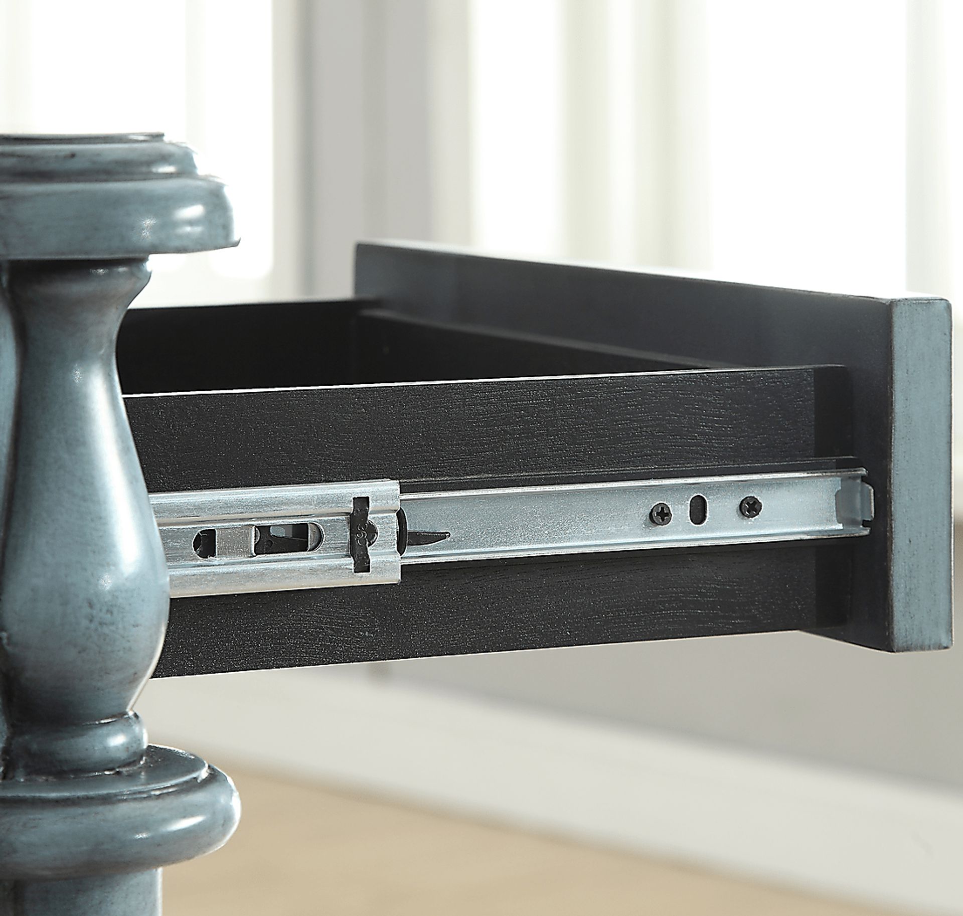 Zellmart Blue Credenza - Image 5