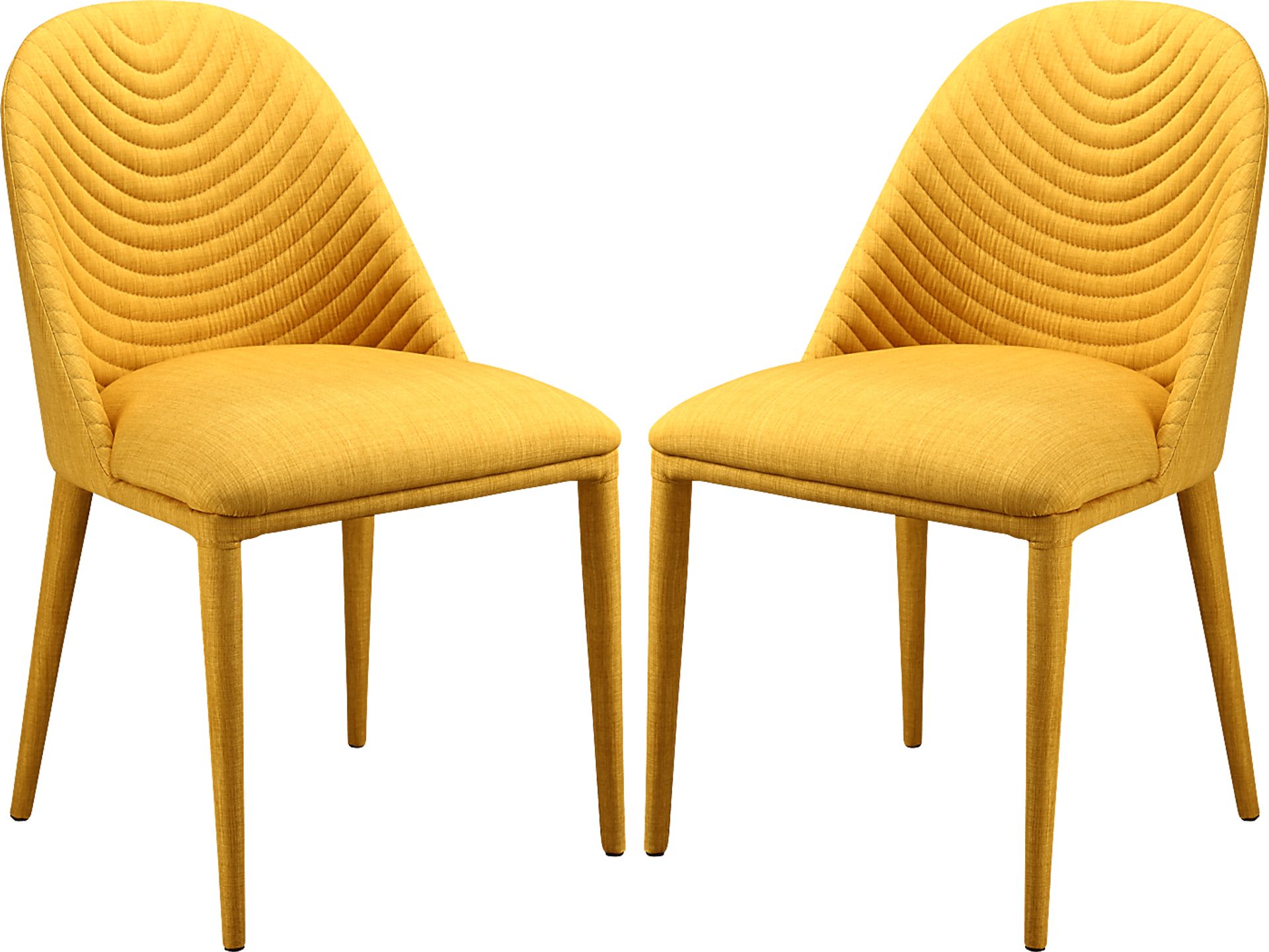 Zelrich Yellow Dining Chair (Set of 2) - Image 1