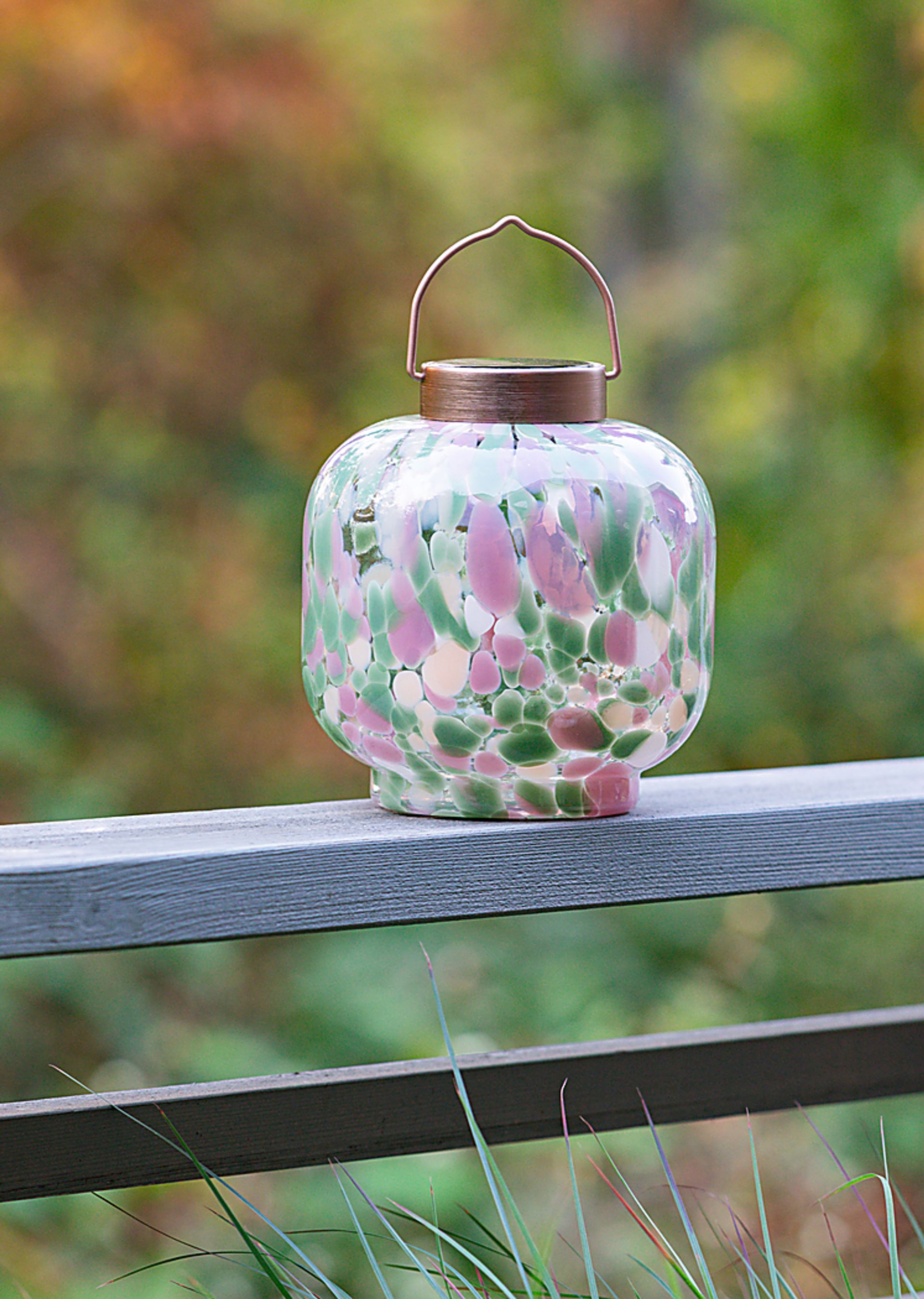 Zelya Green Outdoor Lantern - Image 4
