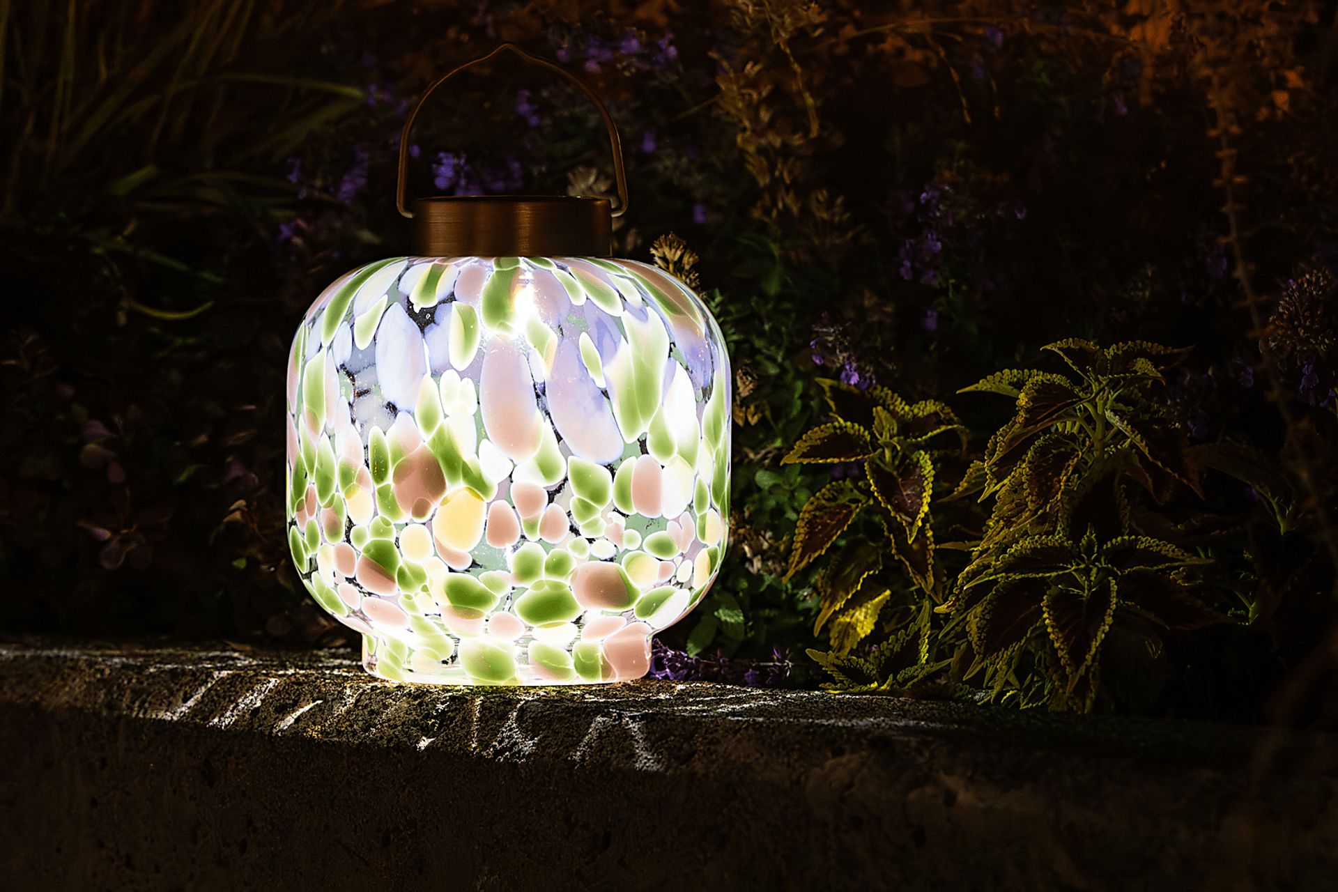 Zelya Green Outdoor Lantern - Image 5