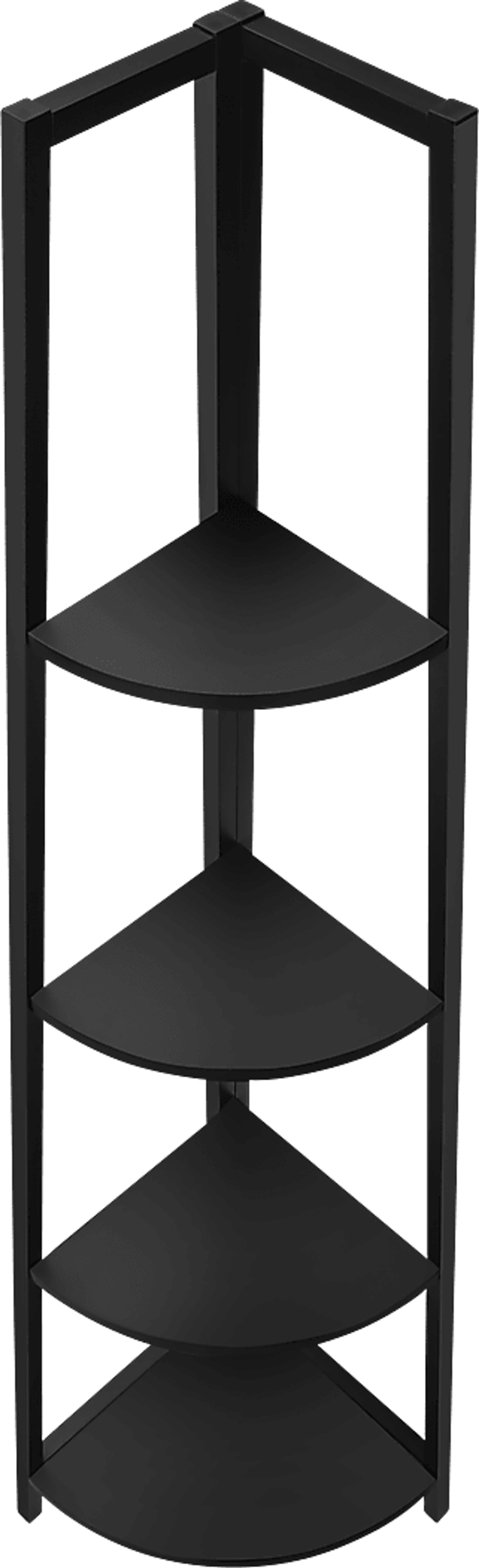 Zemke Black Bookcase - Image 4
