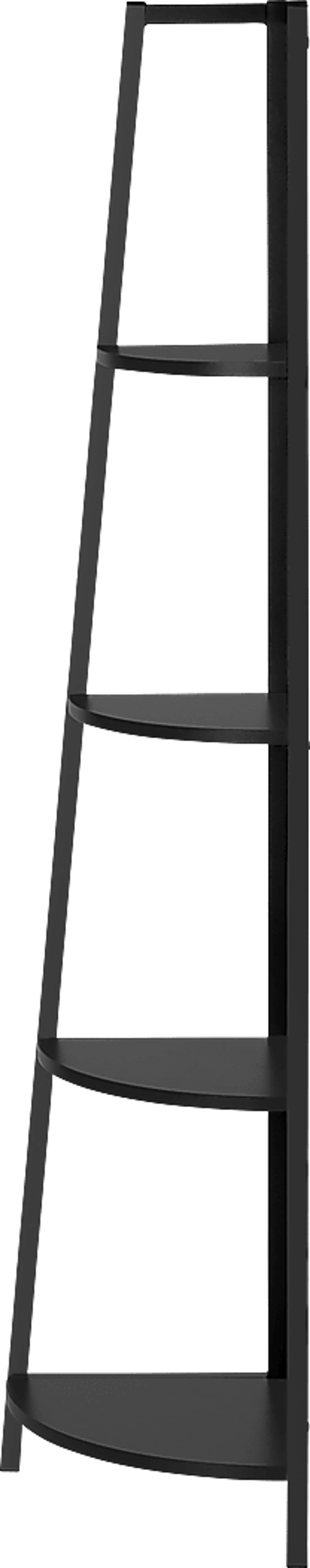 Zemke Black Bookcase - Image 7