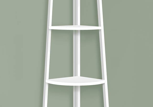 Zemke White Bookcase - Thumbnail - Image 3