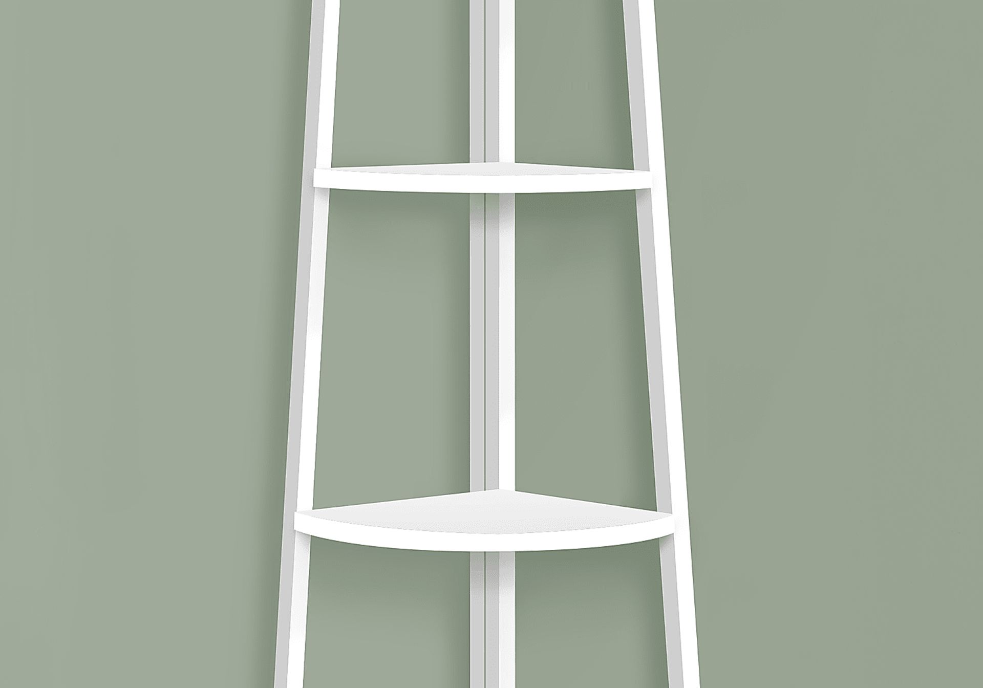 Zemke White Bookcase - Image 3
