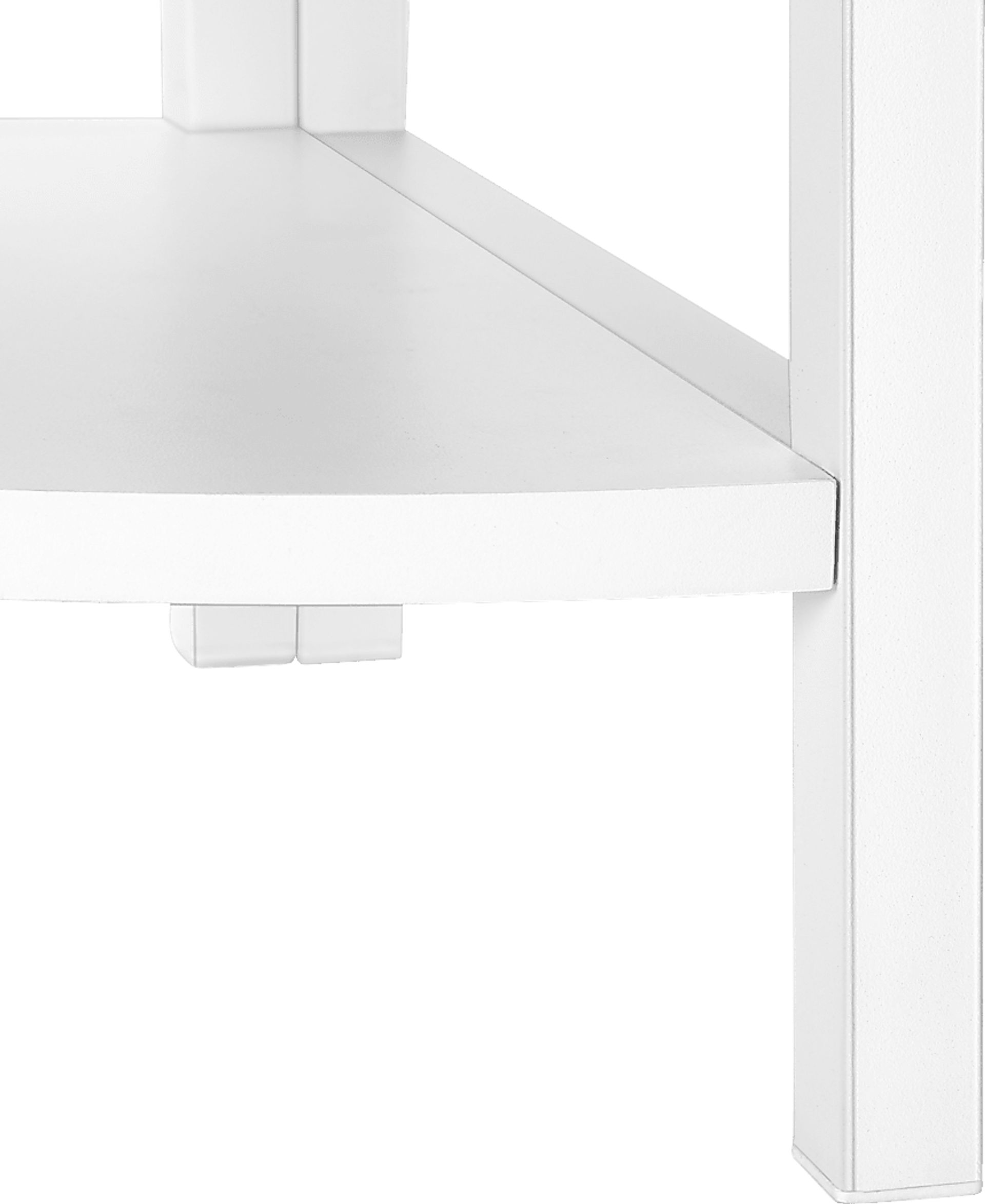 Zemke White Bookcase - Image 4