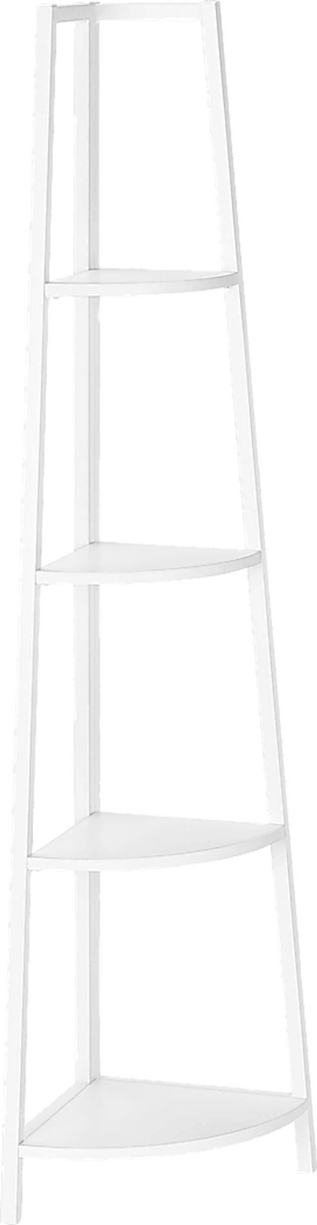 Zemke White Bookcase - Thumbnail - Image 6