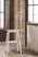 Zendt White Barstool