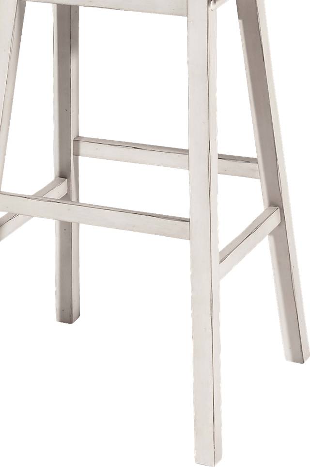 Zendt White Barstool - Thumbnail - Image 4