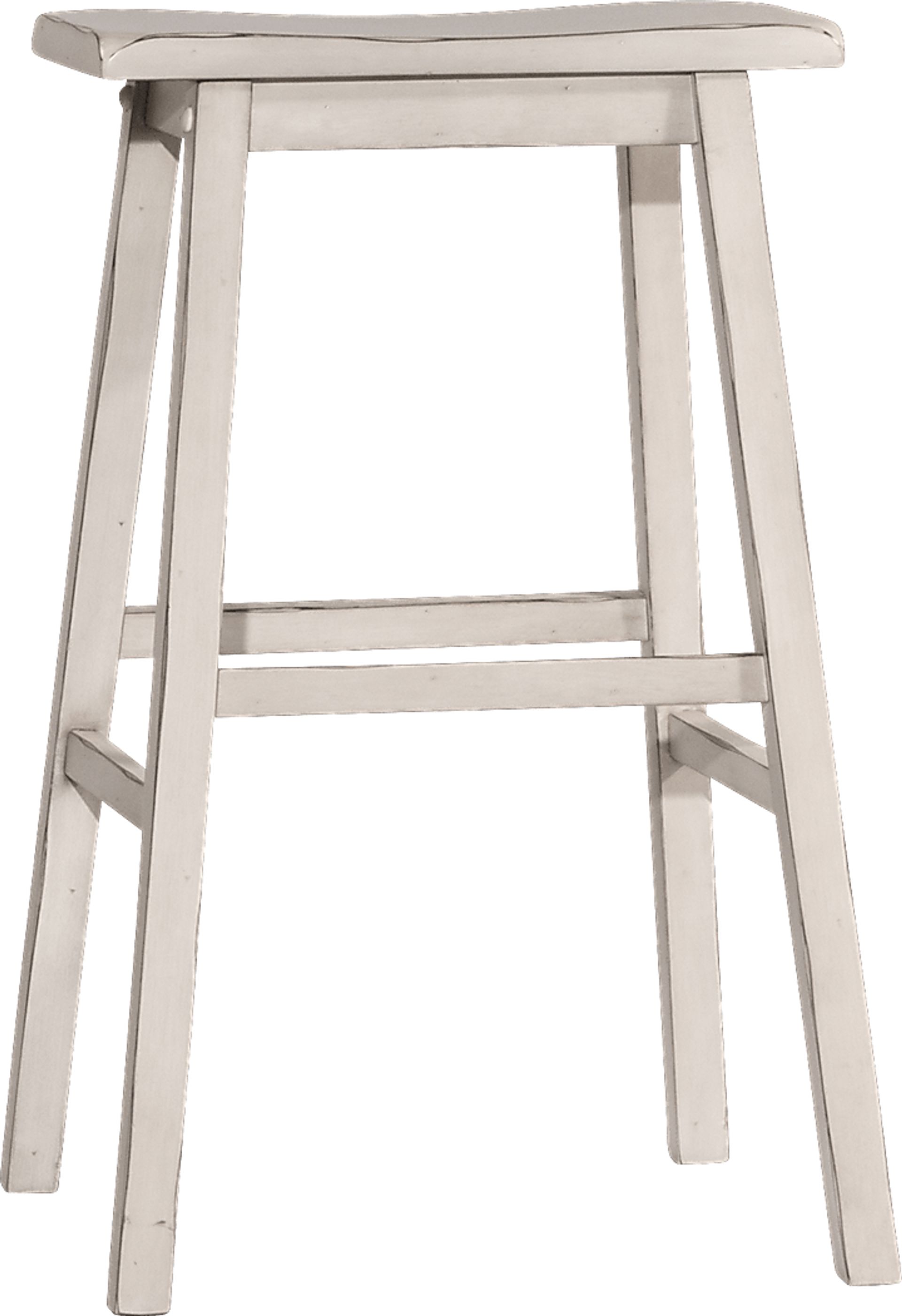 Zendt White Counter Height Stool - Image 3