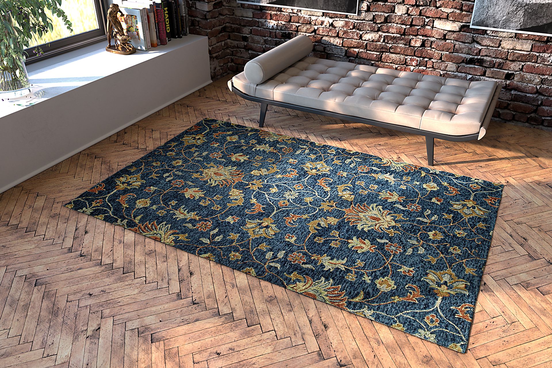 Zengu Denim 8' x 10' Rug - Image 3