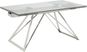 Zenica Silver 5 Pc Rectangle Dining Room with Jules Ocean Side Chairs