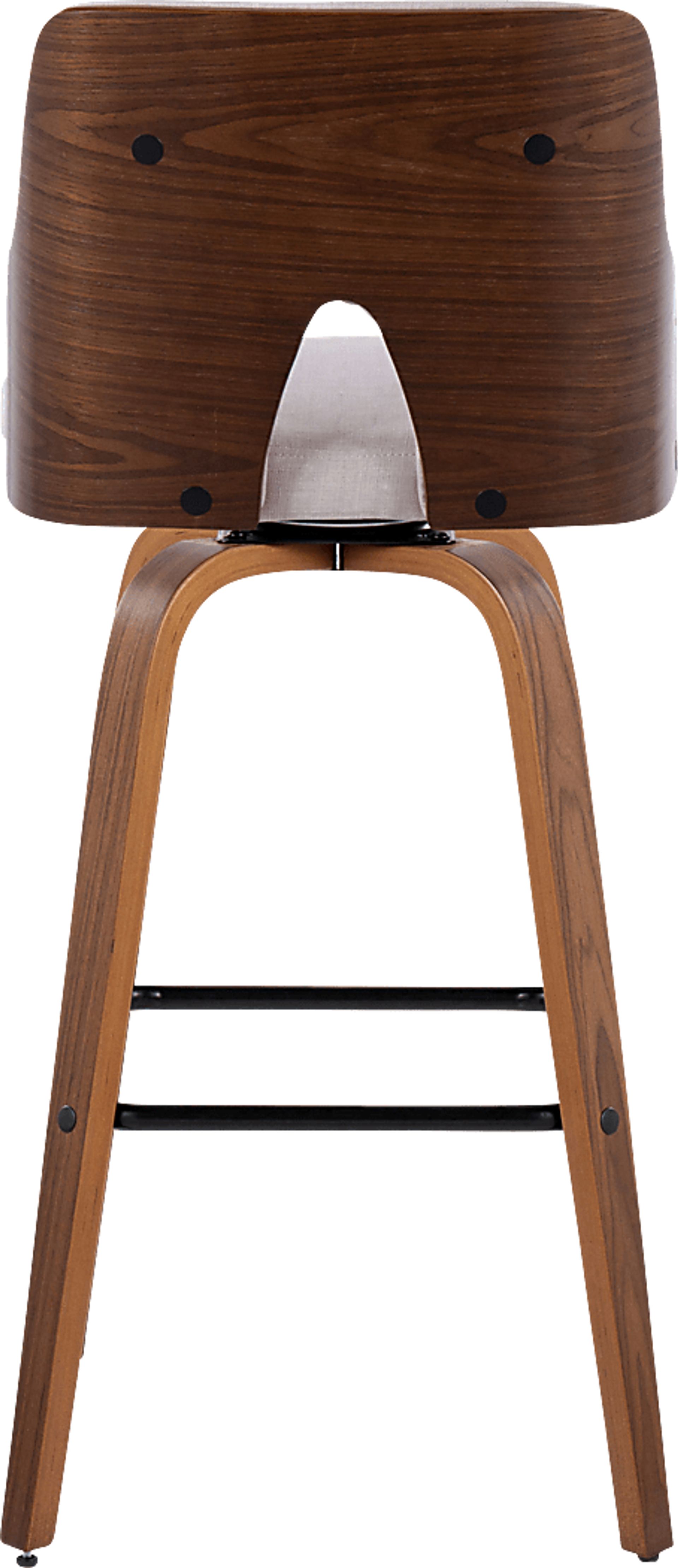 Zennia Cream Swivel Barstool, Set of 2 - Image 6