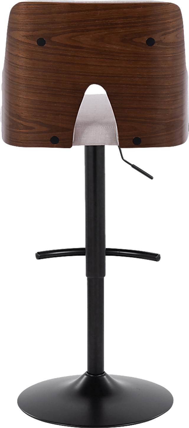 Zennia III Cream Adjustable Barstool, Set of 2 - Thumbnail - Image 6