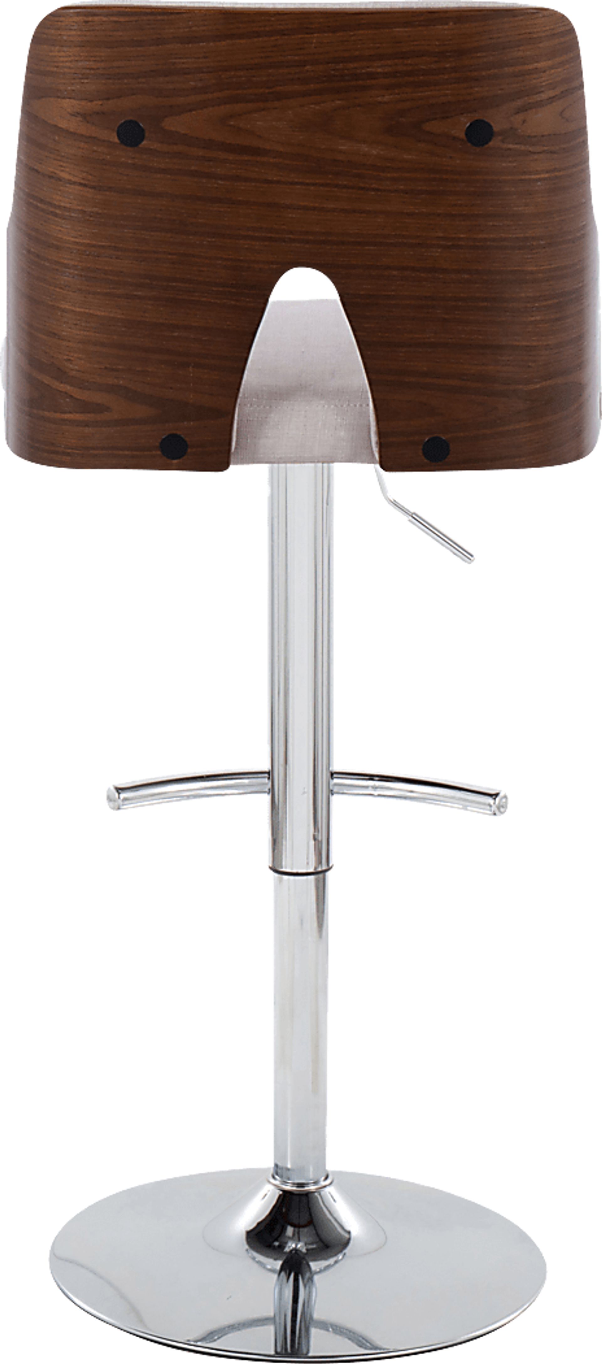 Zennia IV Cream Adjustable Barstool, Set of 2 - Image 6